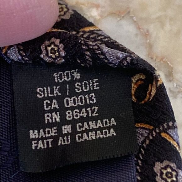 Christian Dior 100% Silk Tie - Picture 9 of 9